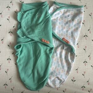 SwaddleMe Mint and Patterned Swaddles